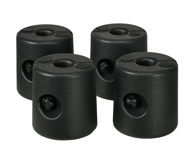 Pesos para Tenda HDPE Outsunny, desportos e lazer - campismo Preto