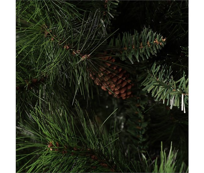Árvore de Natal de efeitos reais Verde/ Cinza