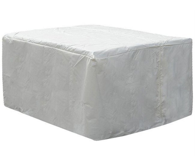 Beliani Proteção para os móveis CHUVA Branco