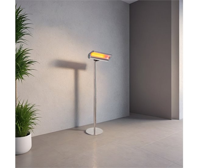 Aquecedor De Chão Por Infravermelhos ESTEPONA Cinza