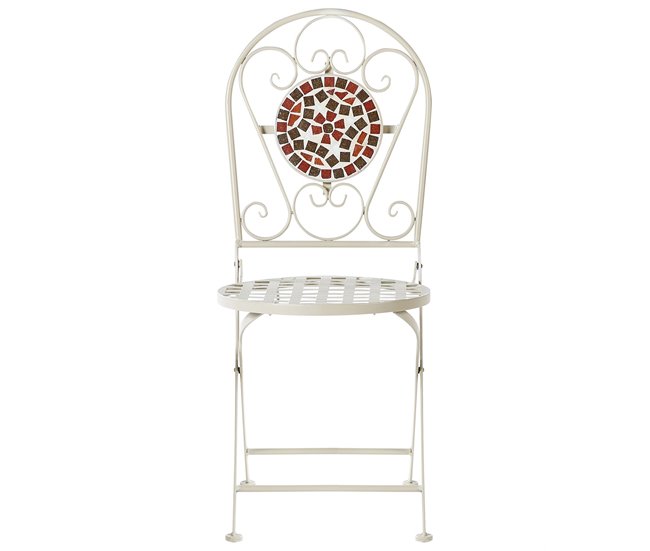 Beliani Cadeira de jardim SPELLO Branco