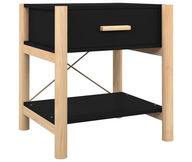 Soluna Home - Mesitas De Noche Surprise 2 peças 42 Preto