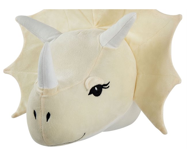 Beliani Decoração de parede REXX Branco/ Bege