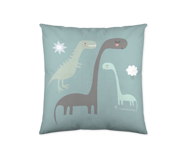 CAPA DE ALMOFADA VAZIA JURASIC Estampado