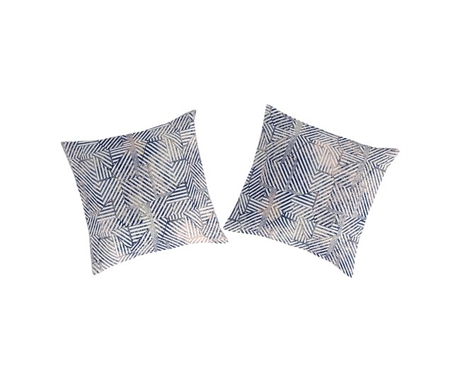 2 Fronhas para Almofada RAHIN Azul