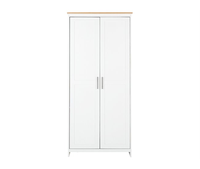 Beliani Guarda-roupa SELLIN Branco