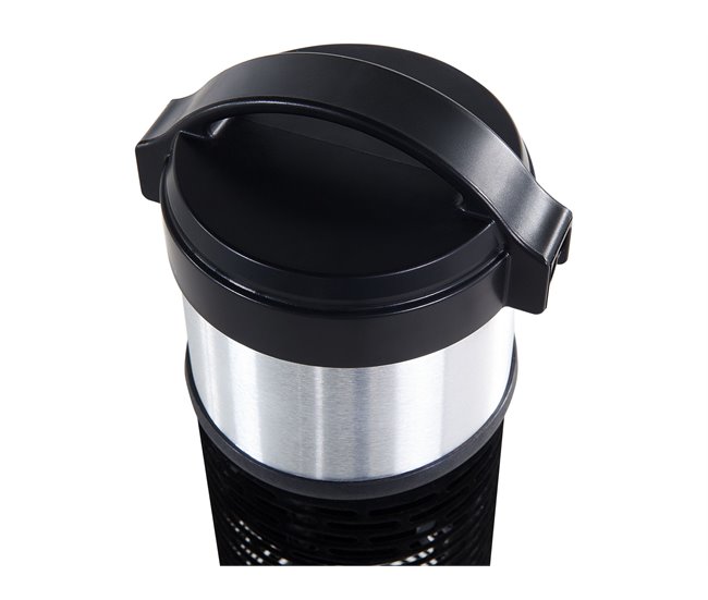 Beliani Aquecedor de pátio VEZUVIO Preto