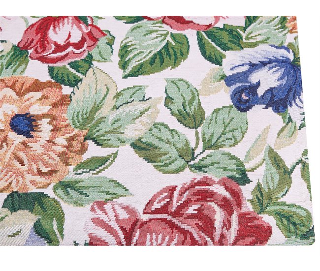 Beliani Entrelaçado FARWAN 140x200 Multicor