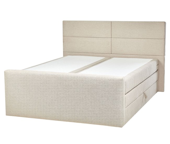 Beliani Cama continental Poliéster ARISTOCRAT 178x220 Bege
