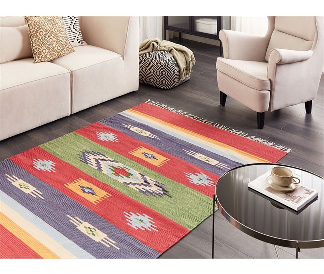 Beliani Kilim KAMARIS 140x200 Multicor
