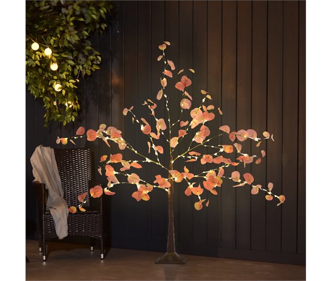 Árvore com Iluminaçãp PP HOMCOM, casa - decoração Laranja