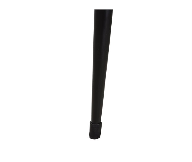 Beliani Conjunto de mesas DENNY 45x45 Castanho