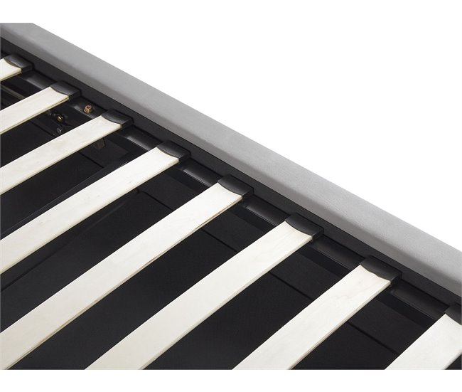 Beliani Cama baú Veludo BATILLY 154x224 Bege