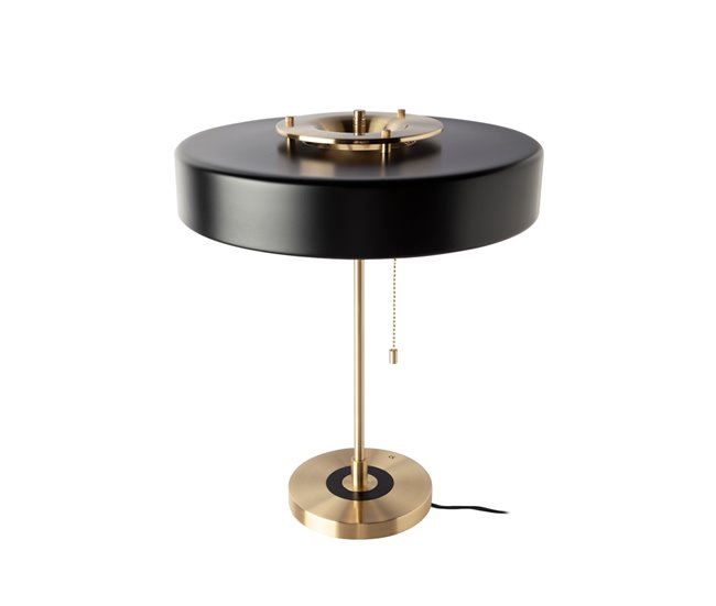 ANGEL CERDA Candeeiro de mesa em alumínio dourado e alumínio preto Dourado