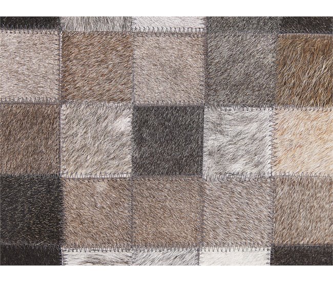 Beliani Patchwork ARMUTLU 160x230 Castanho