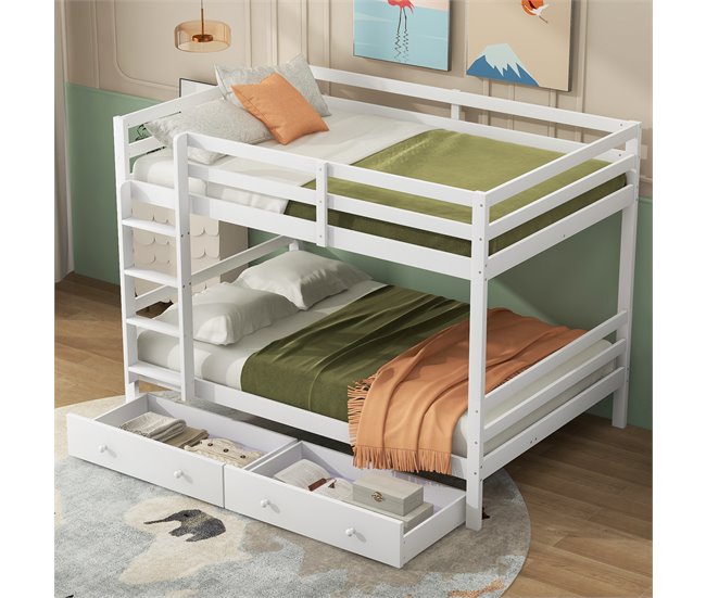 Beliches 204x145 Branco