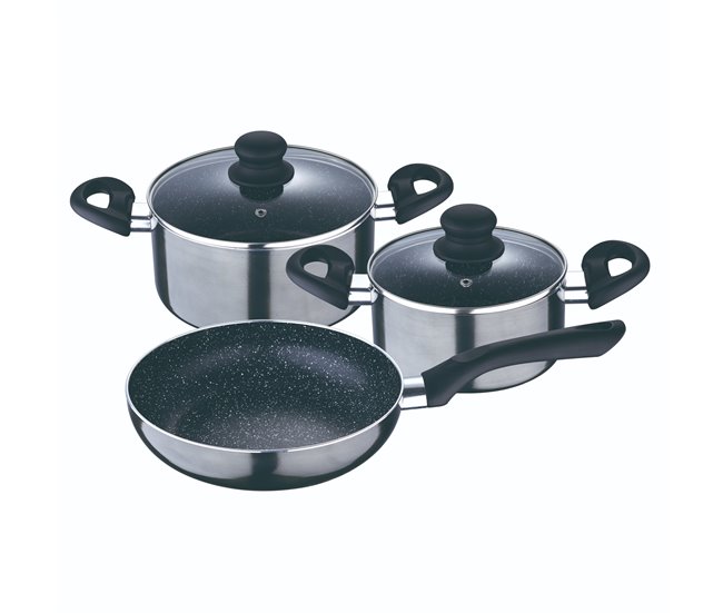 Bateria 5pc Ind Soria Preto