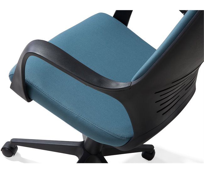 Beliani Cadeira de escritório DELIGHT Azul