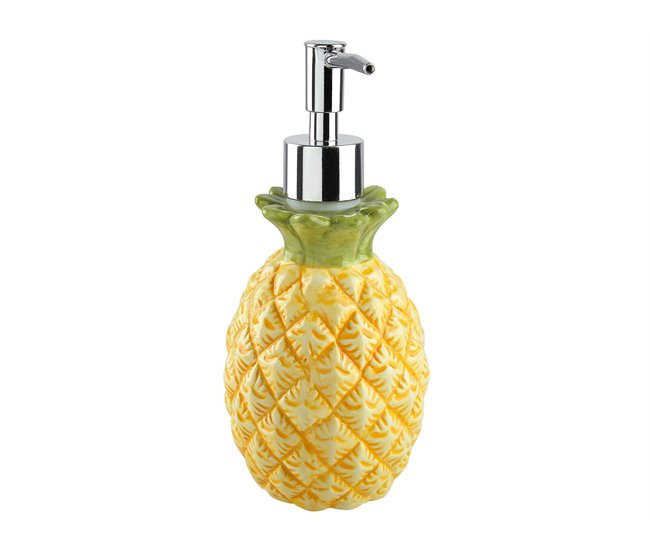 Beliani Conjunto de accesorios de baño MAICAO Amarelo