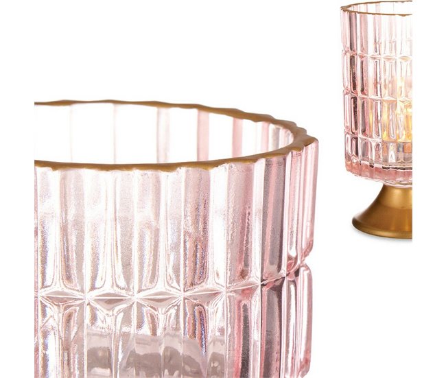 Lanterna LED Dourado