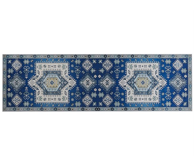 Beliani Pelos curtos PARVAKADLI 60x200 Azul