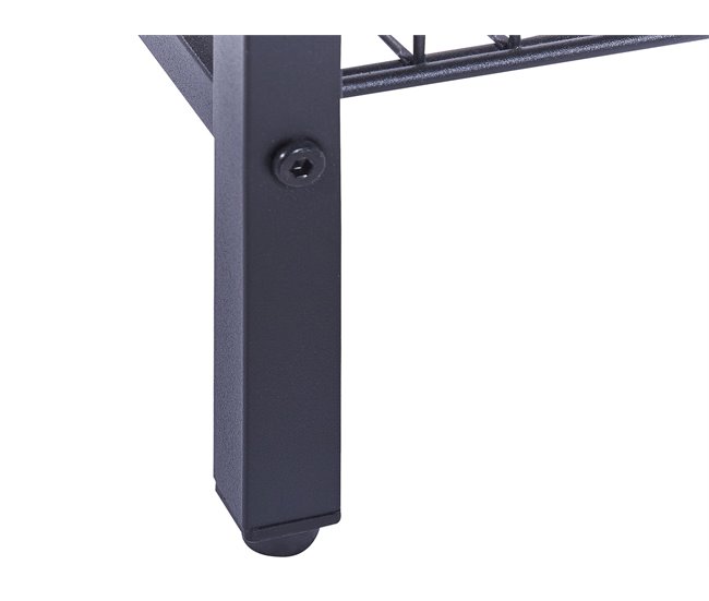 Beliani Mesa de apoio KENNER 40x40 Castanho