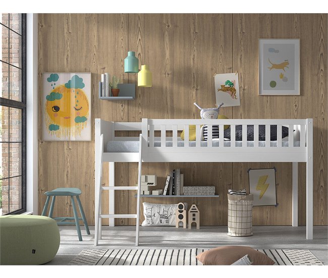 CAMA LOFT SCOTT Branco