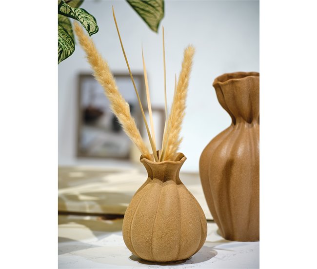 Jarra TELQUINES 18,3cm marca DECORIS Castanho