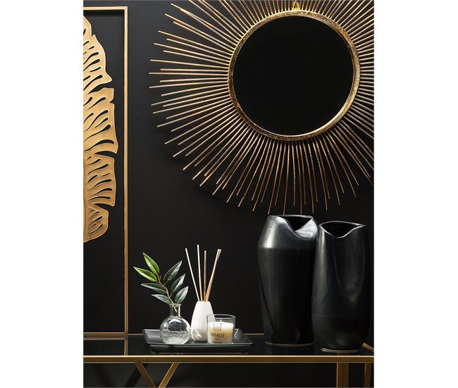Beliani Jarro decorativo APAMEA Preto