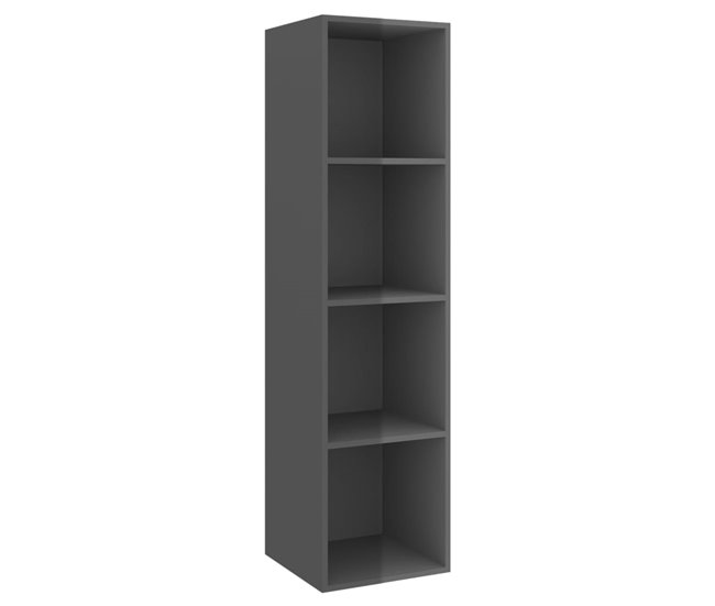 Armário de parede para TV DREAM SPACE 37 Cinza