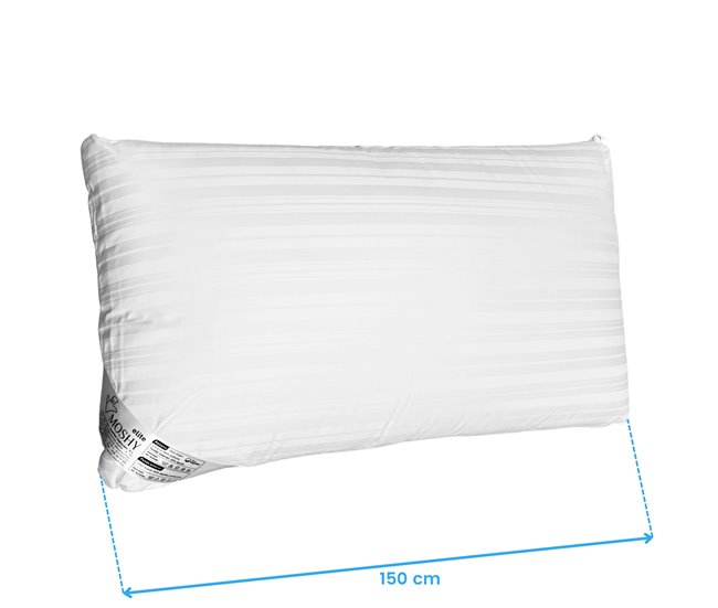 Elite Pillow Ergotex Fibra Dupla Capa 150x35 Branco