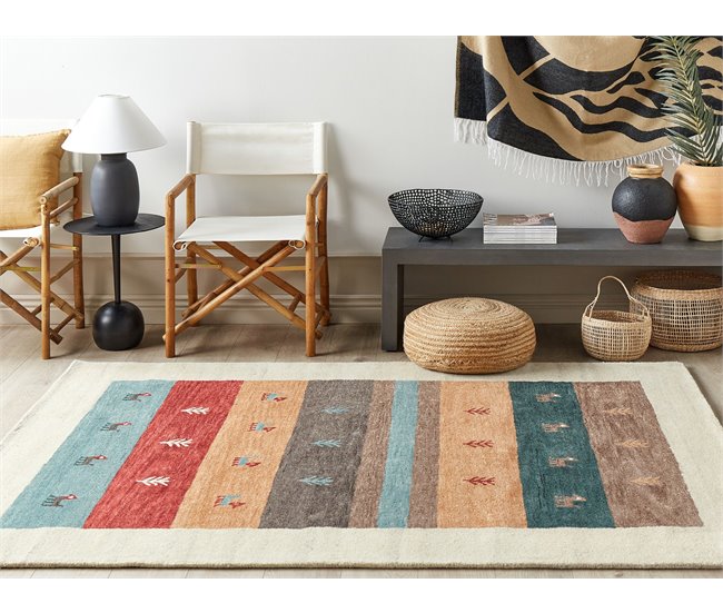 Beliani Pelos curtos SARILAR 160x230 Multicor