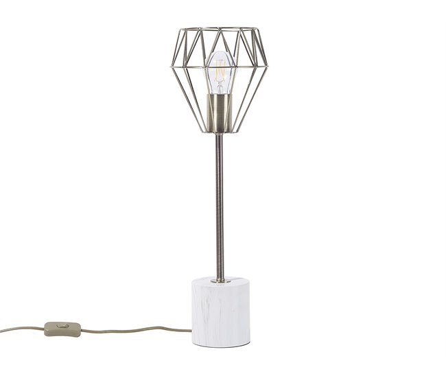 Beliani Candeeiro de mesa MOONI Dourado