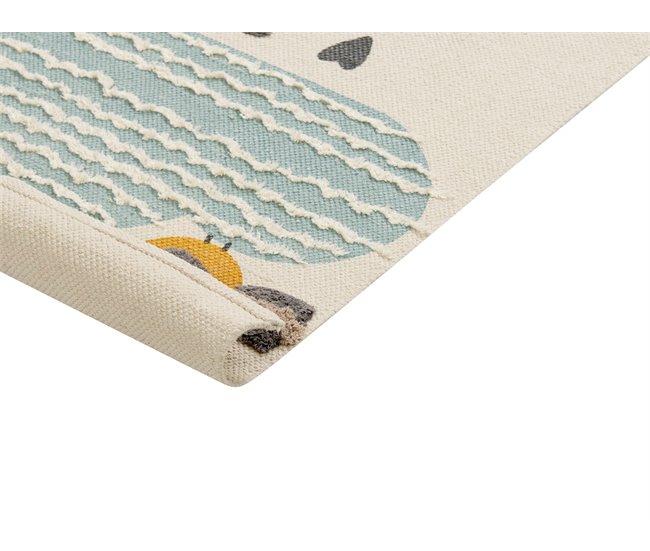 Tapete para crianças BLANG Beliani Mostarda