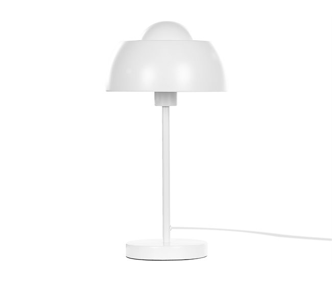 Beliani Candeeiro de mesa SENETTE Branco