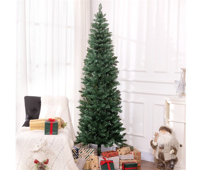 Árvore de Natal Metal e PVC HOMCOM, casa - natal Verde
