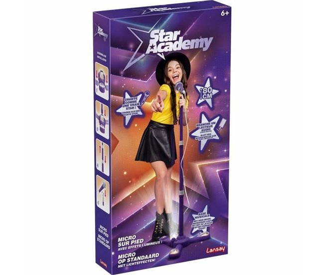 Microfone para Karaoke Star Academy Multicor