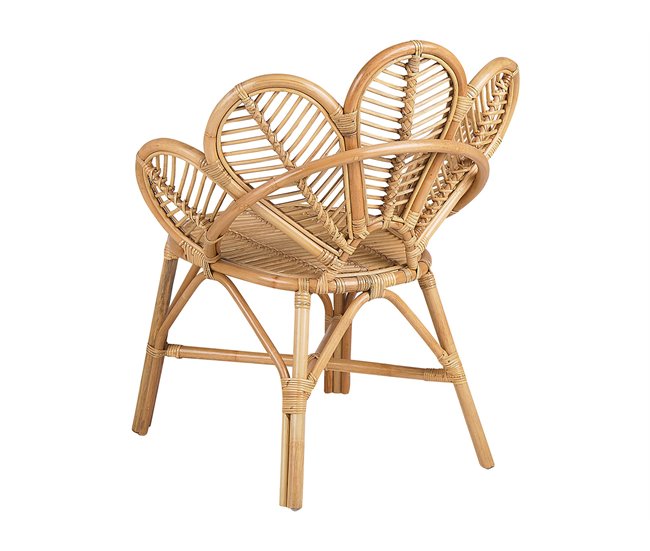 Cadeira pavão FLORENTINE II Rattan Natural Natural