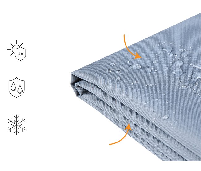 Beliani Cubierta para muebles CHUVA 