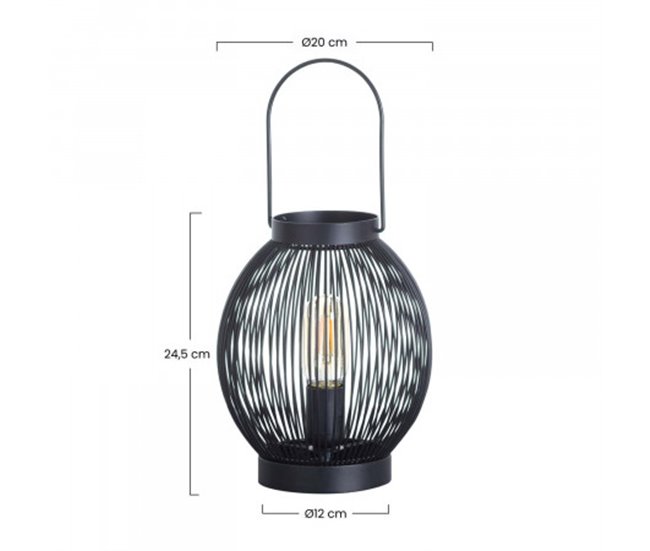 Candeeiro de mesa Kai O91 Preto
