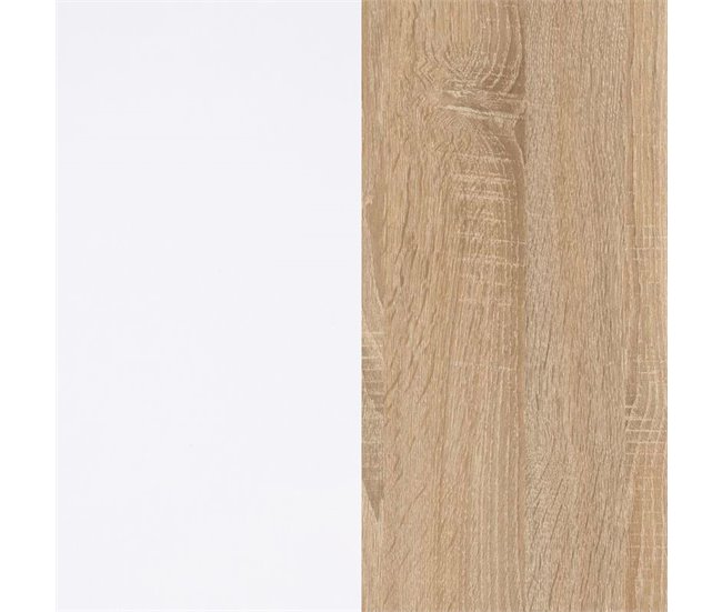 Armário de cozinha Colin 4 Portas 72 Natural/ Branco