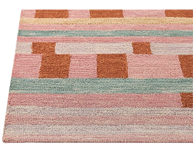 Beliani Entrelaçado YOMRA 160x230 Multicor