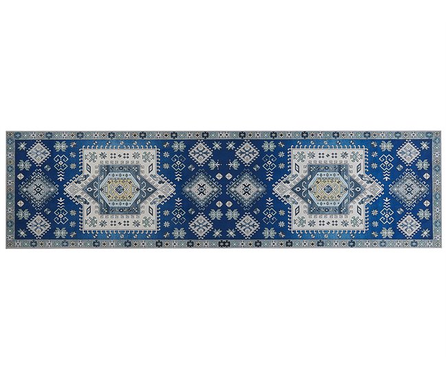 Beliani Pelos curtos PARVAKADLI 80x300 Azul