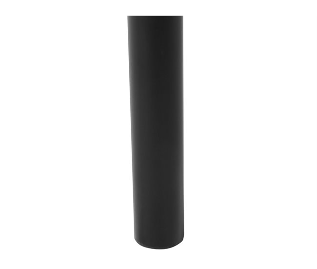 Beliani Cama com estrado Metal LYRA 182x209 Preto