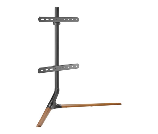 Suporte de chão Ystad para TV máx. 40 kg [pro.tec] Preto/ Madeira