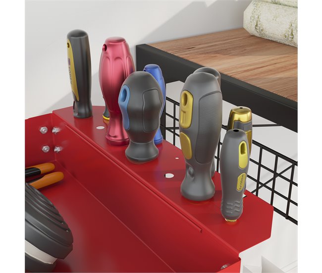Carrinho de Ferramentas Aço Laminado DURHAND 83 Azul