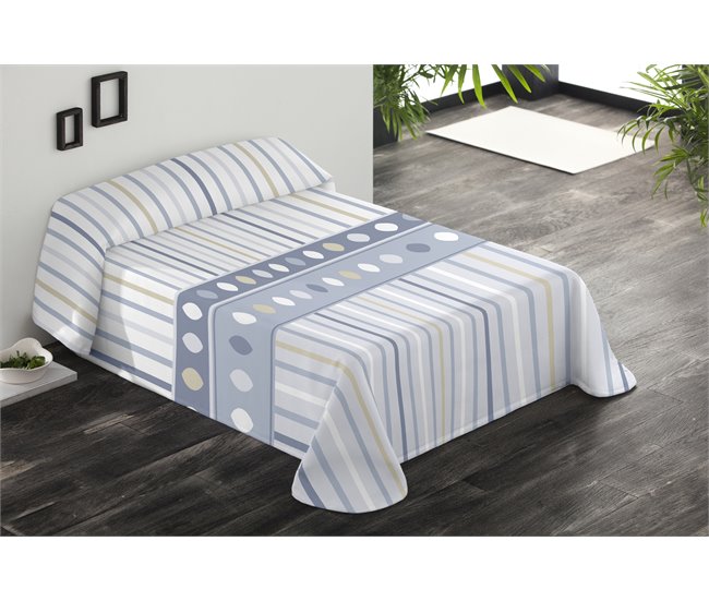 Colcha SAN MARINO Cor azul 