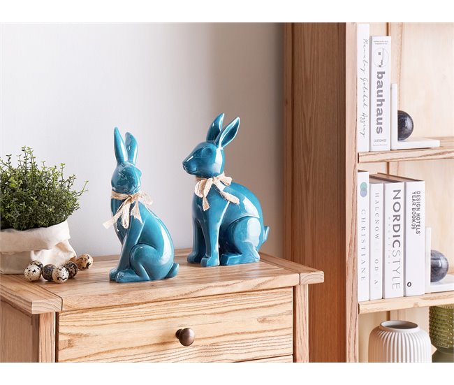 Beliani Acessório decorativo JAMBLES Azul