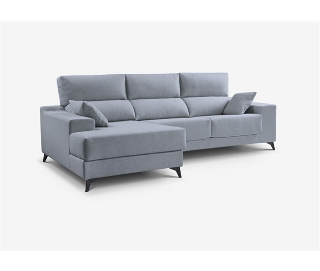 Chaise longue NOELIA 3 lugares Azul Claro