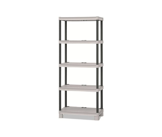 Armário de exterior em PVC Cinza